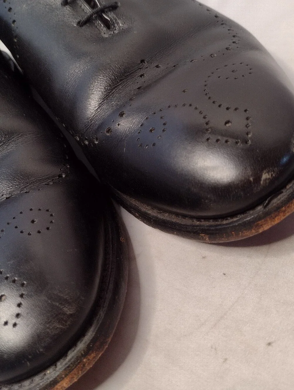 Allen Edmonds Fairfax Wingtip Oxford Men Shoes 10.5 EEE 3E Lace Up MM